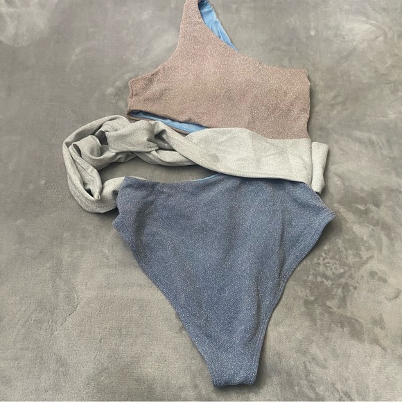 New! Beach Riot Carlie Cutout One-Piece Swimsuit 24484 - Picture 7 of 8